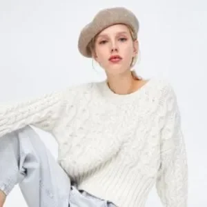 Zara Beige Beret Zara | Accessories | Beige Zara Beret Nwt | Poshmark main image 4